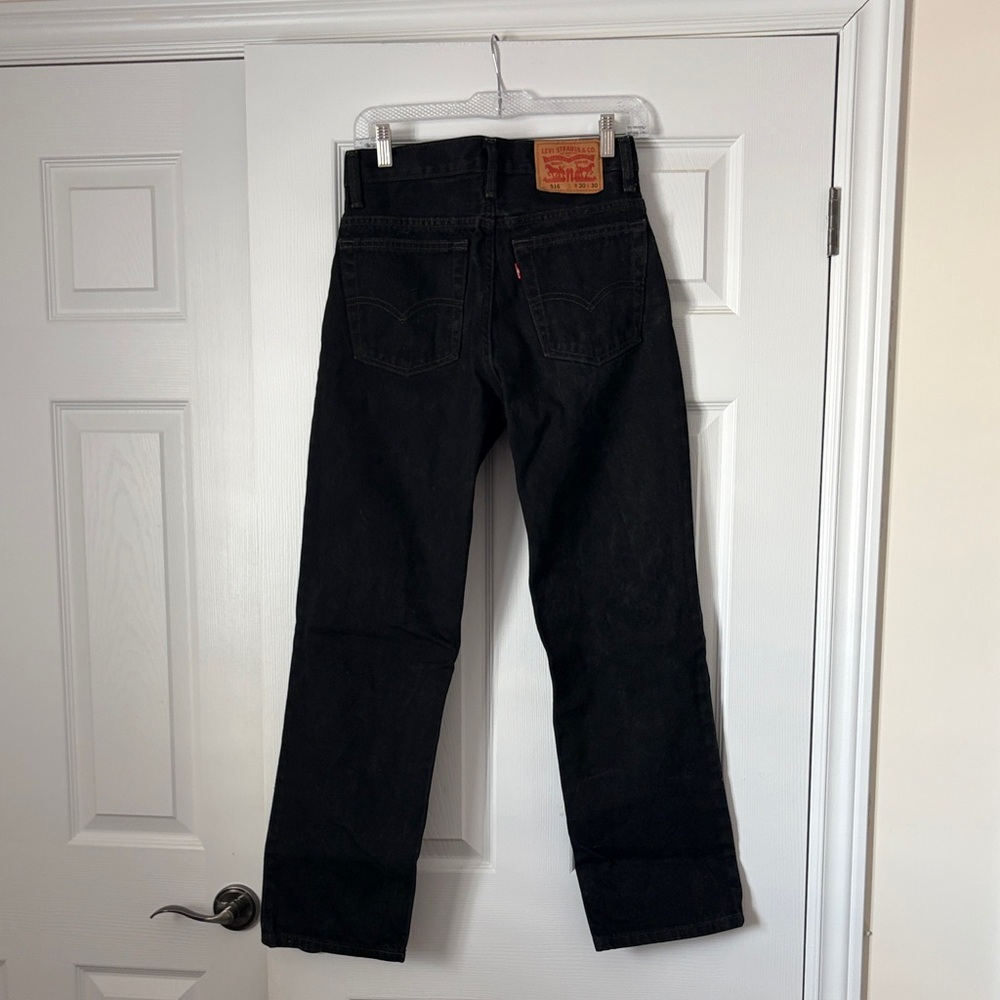 Black Levis 516 Jeans